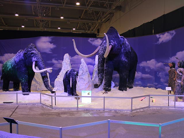 Новая выставка "Ледниковый период и динозавры" будет проходить в июле и августе