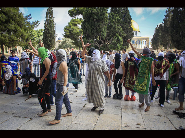 Бригады Рамадана в Аль-Аксе: маски и "бронековры"