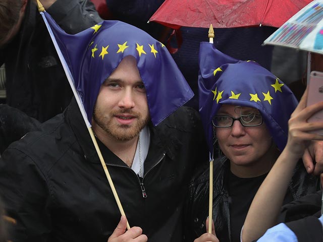 Демонстрация против Brexit в Лондоне