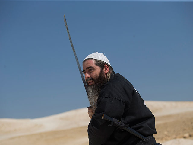 Тренировка еврейских "ниндзя" в Иудейской пустыне