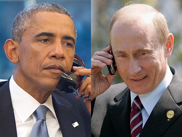 Владимир Путин позвонил Бараку Обаме  