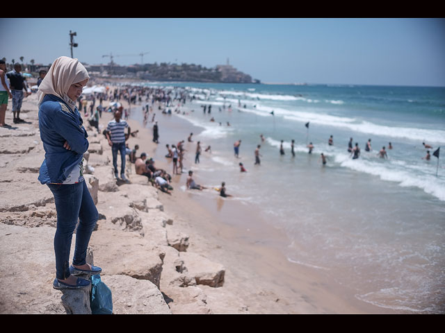 Ид аль-Фитр на пляжах Тель-Авива. 19 июля 2015 года