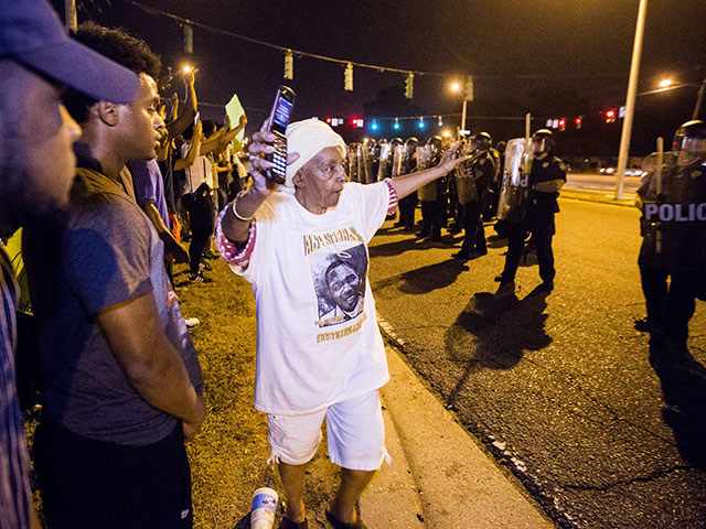 Акция протеста в Батон-Руж, США. 11 июля 2016 года