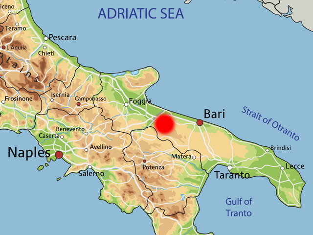 Между населенными пунктами Корато и Андрия в регионе Апулия, расположенном на юго-востоке Италии, столкнулись два пассажирских поезда