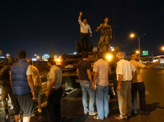 Стамбул. Ночь на 16 июля 2016 года