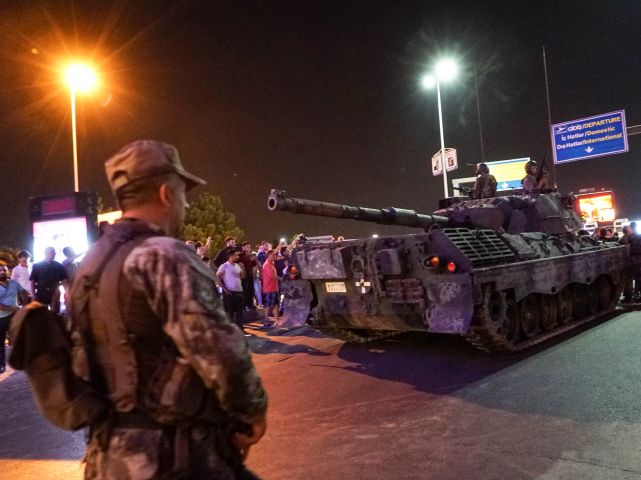 Стамбул. Ночь на 16 июля 2016 года