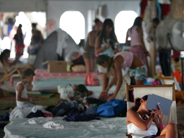 Лагерь беженцев Ницаним. Лето 2006 года