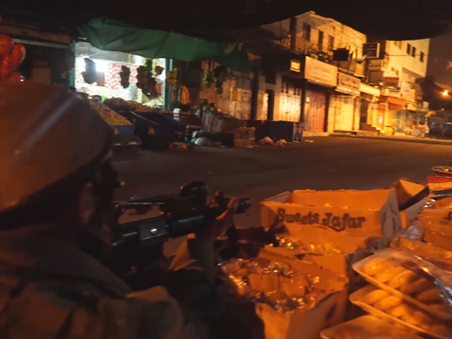 Силы ЦАХАЛа в деревне Суриф. Ночь на 27 июля 2016 года