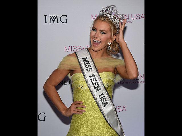 Карли Хей  на конкурсе Miss Teen USA