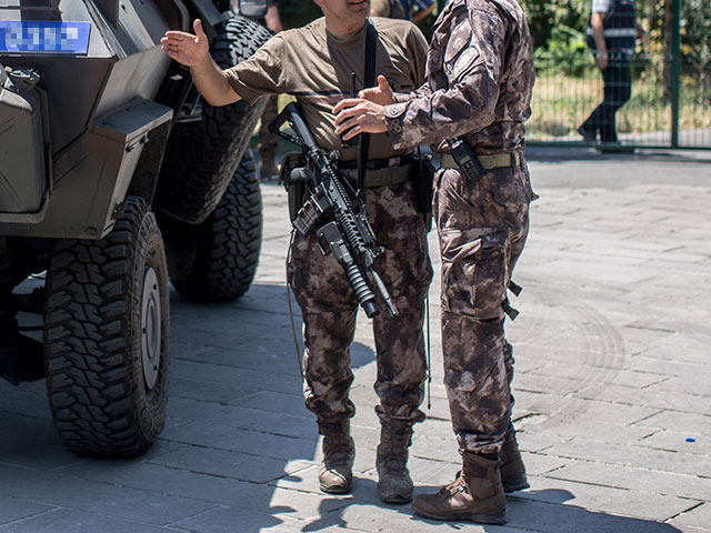 Военнослужащие турецкого спецназа. Анкара, июль 2016 года
