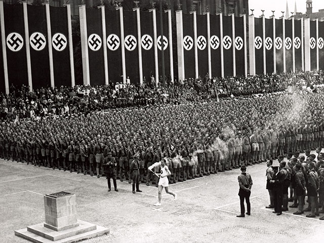 Открытие Олимпийских игр в Берлине. 1936 год