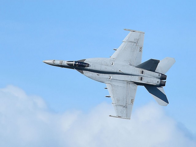 В штате Невада разбился истребитель-бомбардировщик F/A-18C Hornet