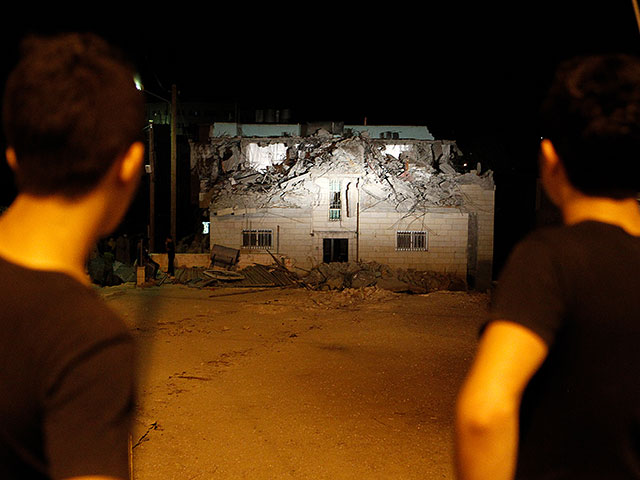 Разрушенный дом одного из террористов. 4 августа 2016 года