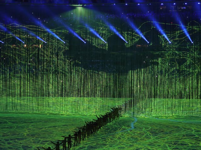 В Рио-де-Жанейро началась церемония открытия олимпиады