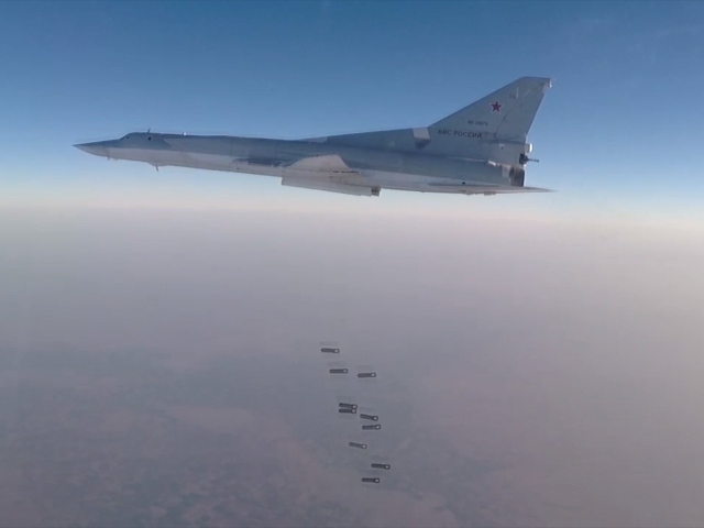 Российские дальние бомбардировщики нанесли удары по целям в Сирии