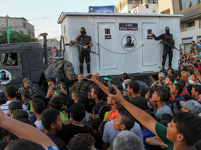 Митинг, посвященный памяти "генералов ХАМАСа" в Рафахе. 21 августа 2016 года