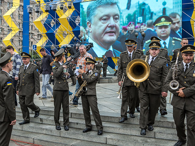 Военный парад в Киеве