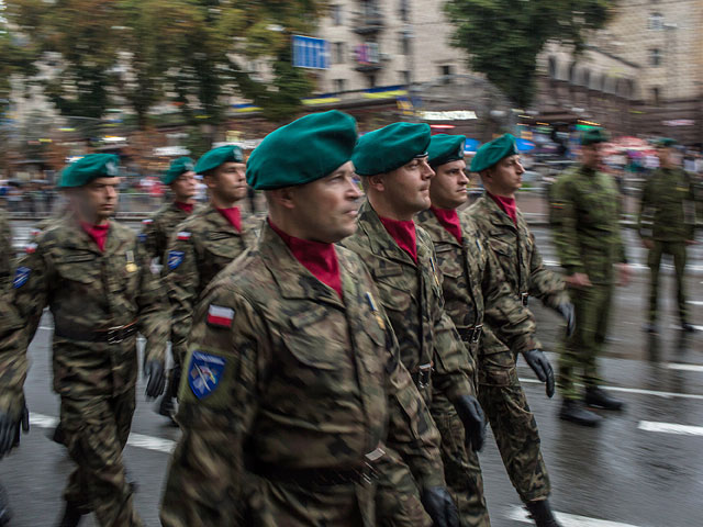 Военный парад в Киеве