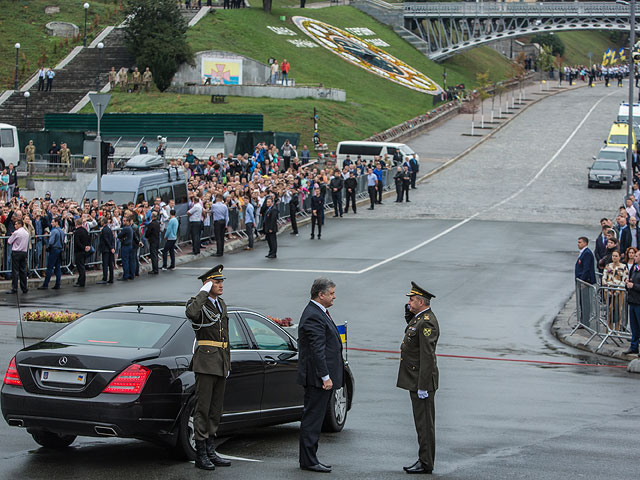 Военный парад в Киеве