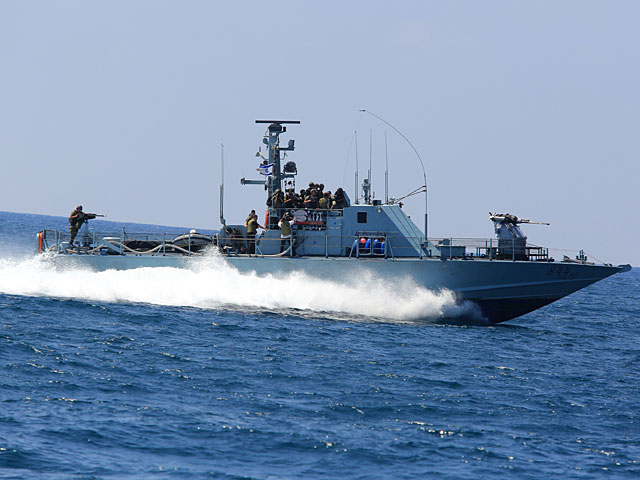 Около побережья сектора Газы был обстрелян израильский патрульный катер    