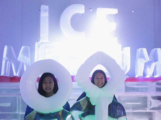 Ледяная сказка в раскаленном Сеуле