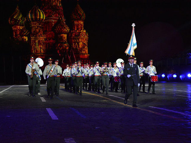 Оркестр ЦАХАЛа на Красной площади