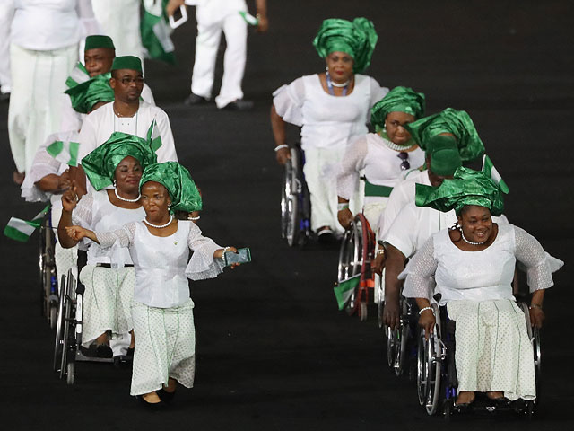 Церемония открытия 15-й Паралимпиады в Рио