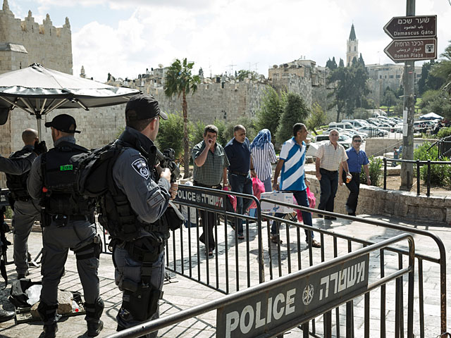 В связи с угрозой теракта в Иерусалиме полиция приведена в состояние повышенной готовности    