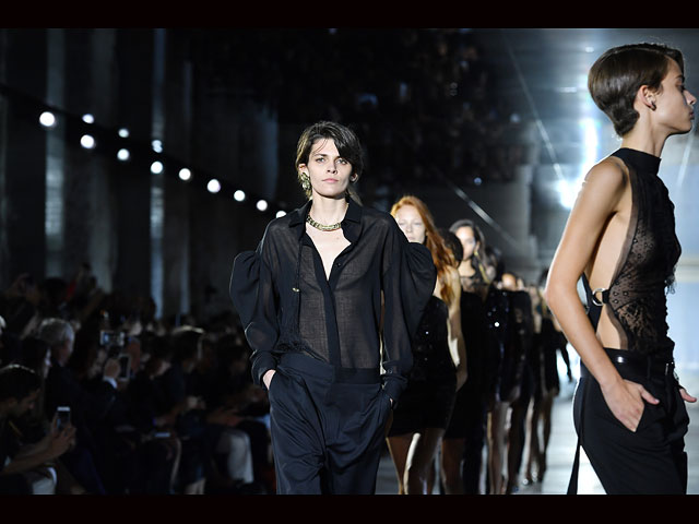 Коллекция Saint Laurent. Paris Fashion Week 2016-2017