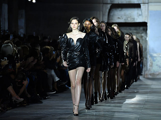Коллекция Saint Laurent. Paris Fashion Week 2016-2017