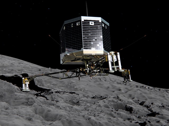 Зонд Rosetta завершил свою миссию столкновением с кометой Чурюмова-Герасименко