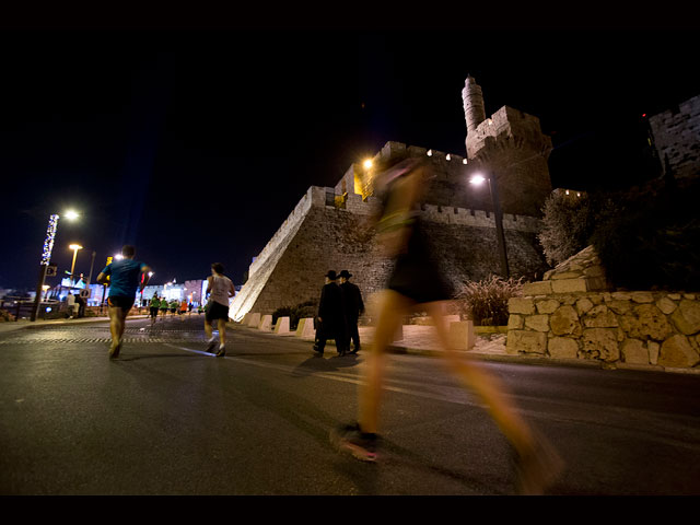 Ночной забег в Иерусалиме