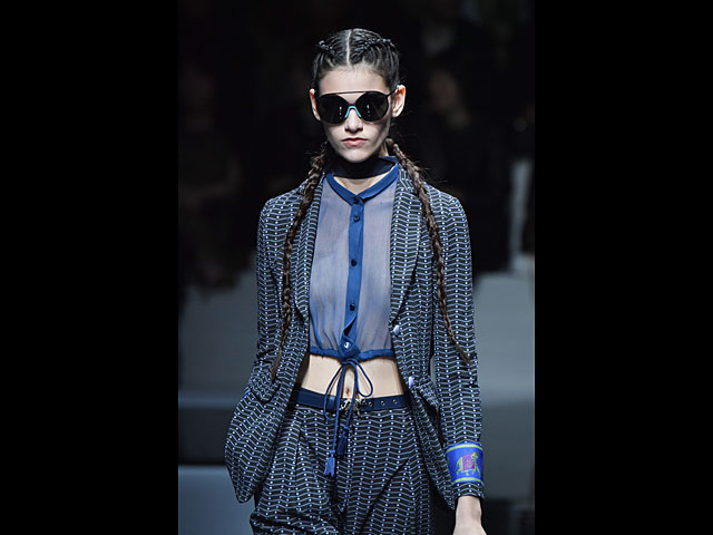 Paris Fashion Week. Коллекция Emporio Armani