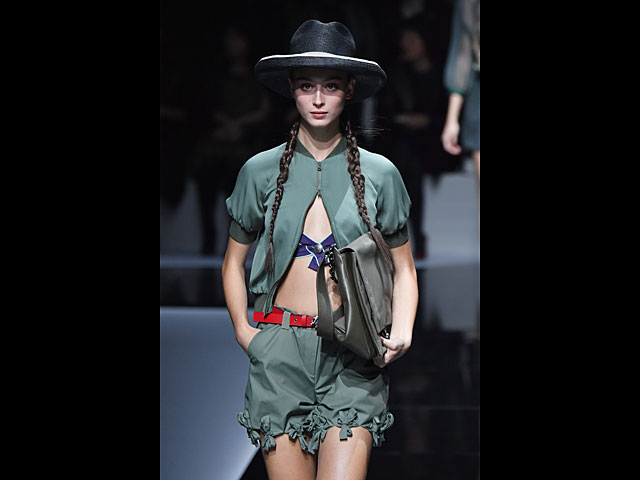 Paris Fashion Week. Коллекция Emporio Armani