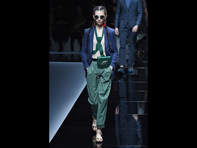 Paris Fashion Week. Коллекция Emporio Armani