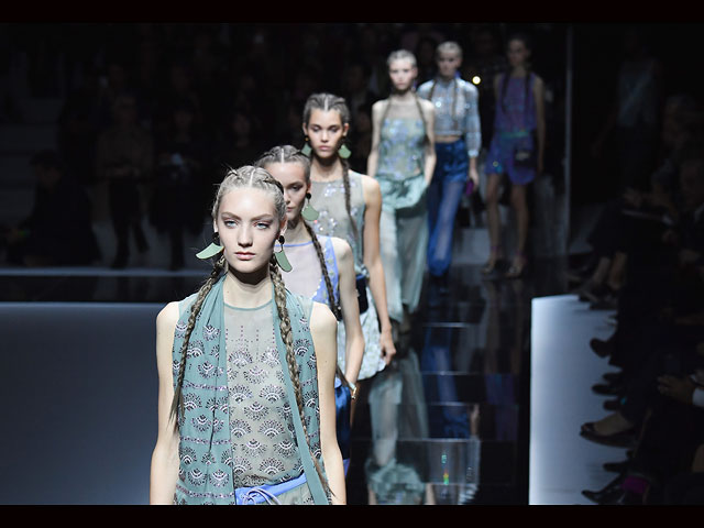 Paris Fashion Week. Коллекция Emporio Armani