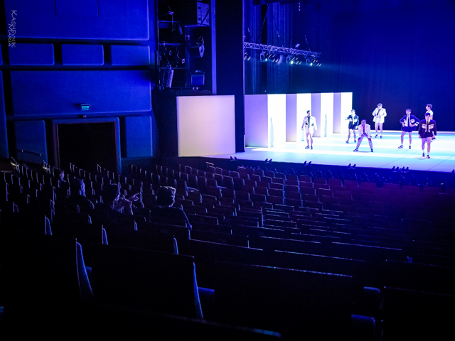Генеральная репетиция спектакля "Балет во имя жизни" Мориса Бежара в Тель-Авиве. 6 октября 2016 года