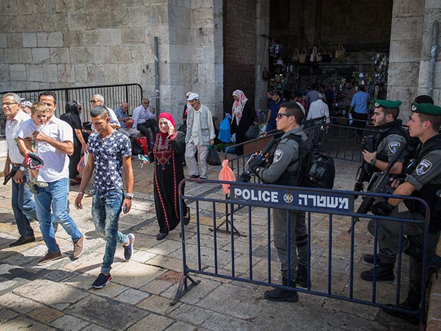 Перед наступлением Судного дня полиция Иерусалима блокирует арабские кварталы  