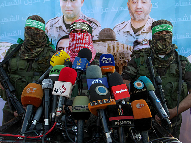Пресс-секретарь "Бригад Изаддина аль-Касама" (боевого крыла ХАМАС) Абу Убейда