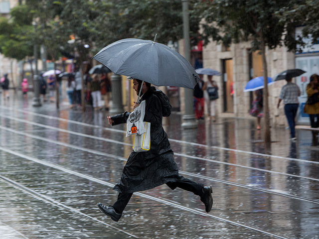     Метеослужба Израиля: в конце этой недели ожидаются проливные дожди