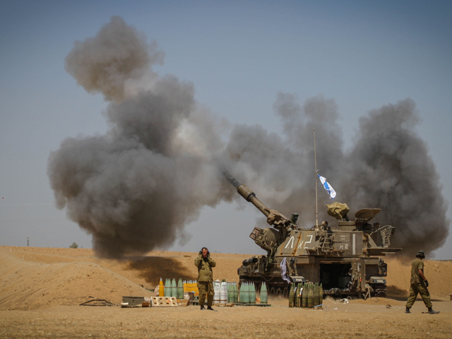 Ответный удар ЦАХАЛа, атакован объект боевиков ХАМАС в Газе