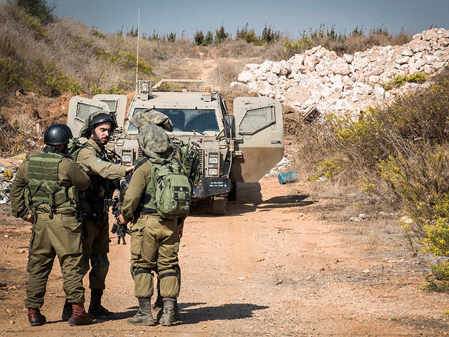 На месте обстрела на ливано-израильской границе. 26 октября 2016 года  