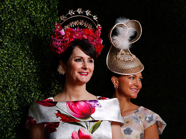 "Королевы шляпок" на скачках в Австралии