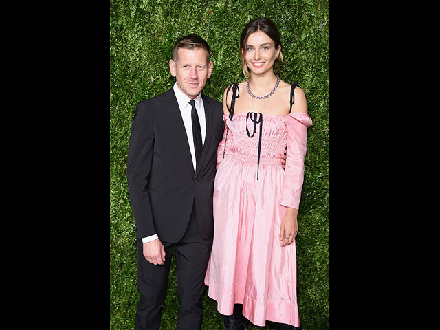Пол Эндрю и Андрееа Диакону на церемонии CFDA/Vogue Fashion Fund Awards 