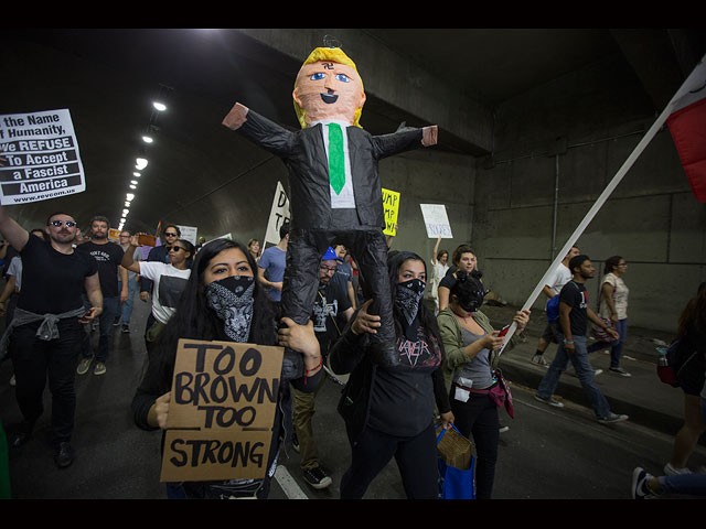От Нью-Йорка до Лос-Анджелеса: акции протеста против победы Трампа