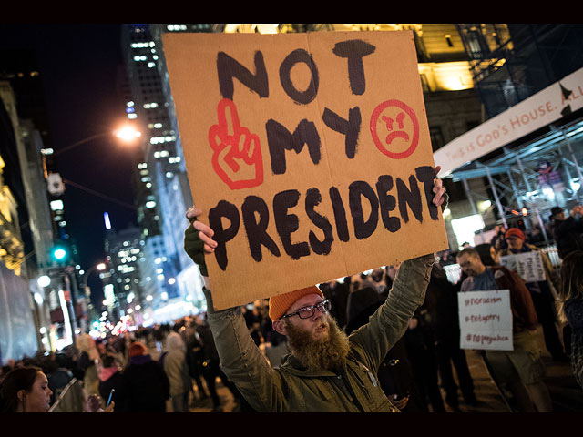 От Нью-Йорка до Лос-Анджелеса: акции протеста против победы Трампа