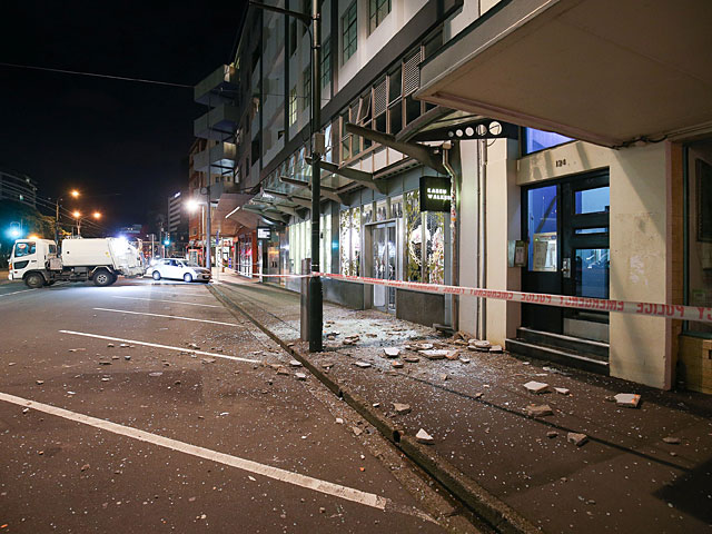 Премьер-министр Новой Зеландии сообщил о, как минимум, двух погибших в результате происшедшего сегодня землетрясения