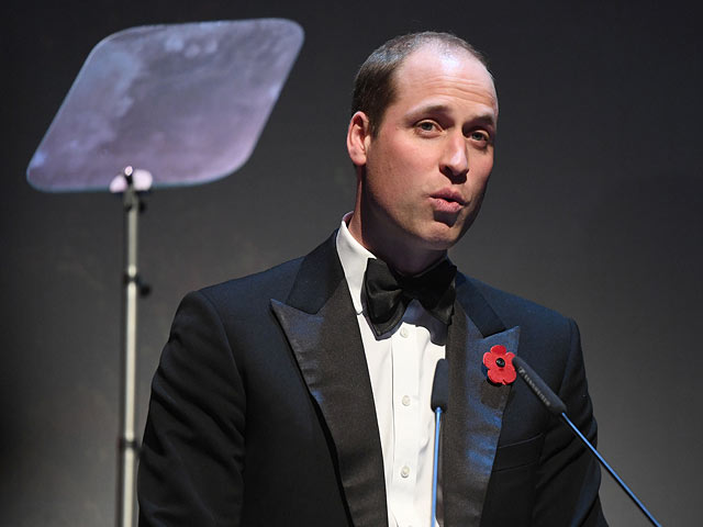 Принц Уильям  на церемонии Evening Standard Theatre Awards