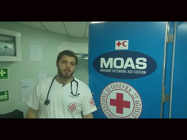 Впервые парамедик МАДА участвует в международной операции по спасению беженцев    