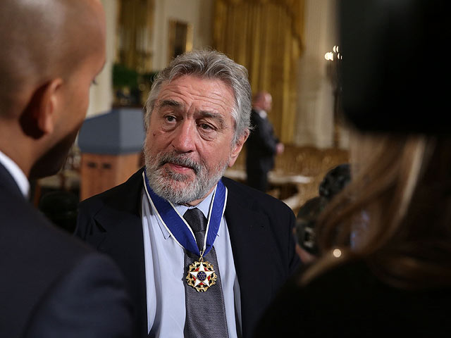 Роберт де Ниро на вручении Президентской Медали Свободы